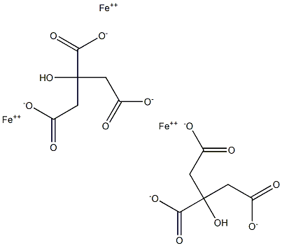 Iron (II) citrate,powder.approx.22% Fe(II).99% Structural