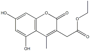 ethyl (5,7-dihydroxy-4-methyl-2-oxo-2H-chromen-3-yl)acetate