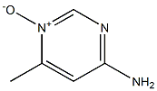 6-methyl-4-pyrimidinamine 1-oxide