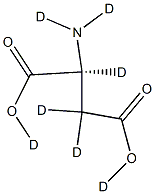 L-Aspartic  acid-d7 Structural