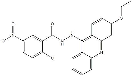 N'-(3-Ethoxyacridin-9-yl)-2-chloro-5-nitrobenzhydrazide