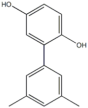 2-(3,5-Dimethylphenyl)hydroquinone Structural