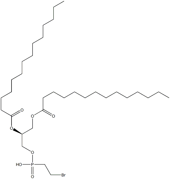 [S,(-)]-1-O,2-O-Dimyristoyl-D-glycerol 3-(2-bromoethylphosphonic acid)