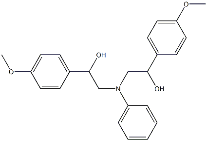 2-([2-HYDROXY-2-(4-METHOXY-PHENYL)-ETHYL]-PHENYL-AMINO)-1-(4-METHOXY-PHENYL)-ETHANOL