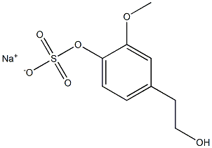 Vanillylmethanol 4-Sulfate Sodium Salt Structural