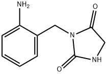 3-[(2-aminophenyl)methyl]imidazolidine-2,4-dione Structural