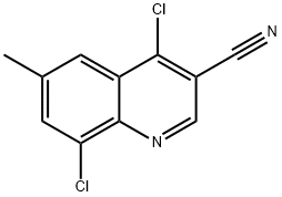 4,8-dichloro-6-methylquinoline-3-carbonitrile