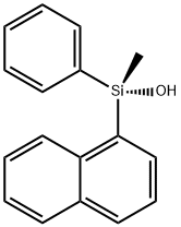 Silanol, methyl-1-naphthalenylphenyl-, (1S)- Structural
