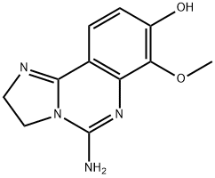 Imidazo[1,2-c]quinazolin-8-ol, 5-amino-2,3-dihydro-7-methoxy- Structural