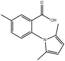 2-(2,5-dimethyl-1H-pyrrol-1-yl)-5-methylbenzoic acid Structural