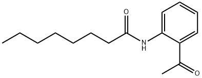 N-(2-acetylphenyl)octanamide Structural