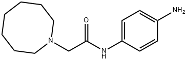 N-(4-aminophenyl)-2-(azocan-1-yl)acetamide Structural