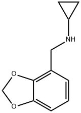 Benzo[1,3]dioxol-4-ylmethyl-cyclopropyl-amine Structural