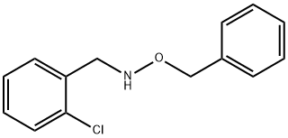 O-benzyl-N-(2-chlorobenzyl)hydroxylamine Structural