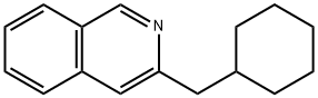 Isoquinoline, 3-(cyclohexylmethyl)- Structural