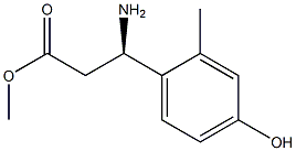 METHYL (3R)-3-AMINO-3-(4-HYDROXY-2-METHYLPHENYL)PROPANOATE