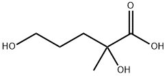 Pentanoic acid, 2,5-dihydroxy-2-methyl- Structural