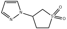 3-(1H-pyrazol-1-yl)-1lambda6-thiolane-1,1-dione