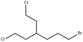 Hexane, 6-bromo-1-chloro-3-(2-chloroethyl)- Structural