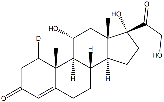 Hydrocortisone-D3 Solution, 10ppm Structural