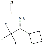 (1R)-1-cyclobutyl-2,2,2-trifluoroethan-1-amine hydrochloride