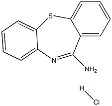 Dibenzo[b,f][1,4]thiazepin-11-amine HCl Structural