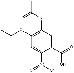 Benzoic acid, 5-(acetylamino)-4-ethoxy-2-nitro- Structural