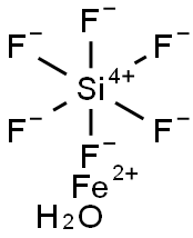 ferrous hexafluorosilicate hexahydrate Structural
