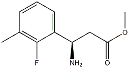 METHYL (3R)-3-AMINO-3-(2-FLUORO-3-METHYLPHENYL)PROPANOATE