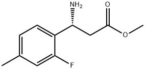 METHYL (3R)-3-AMINO-3-(2-FLUORO-4-METHYLPHENYL)PROPANOATE