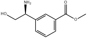 METHYL3-((1S)-1-AMINO-2-HYDROXYETHYL)BENZOATE Structural