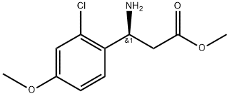 METHYL (3S)-3-AMINO-3-(2-CHLORO-4-METHOXYPHENYL)PROPANOATE