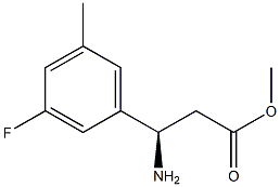 METHYL (3R)-3-AMINO-3-(3-FLUORO-5-METHYLPHENYL)PROPANOATE