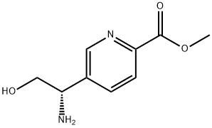METHYL 5-((1S)-1-AMINO-2-HYDROXYETHYL)PYRIDINE-2-CARBOXYLATE
