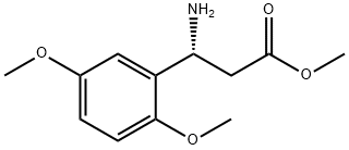 METHYL (3R)-3-AMINO-3-(2,5-DIMETHOXYPHENYL)PROPANOATE