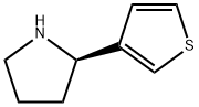 Pyrrolidine, 2-(3-thienyl)-, (2R)- Structural