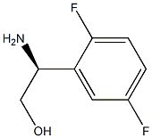 (2S)-2-AMINO-2-(2,5-DIFLUOROPHENYL)ETHAN-1-OL Structural