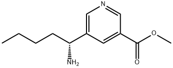 METHYL 5-((1R)-1-AMINOPENTYL)PYRIDINE-3-CARBOXYLATE