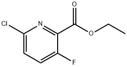 2-Pyridinecarboxylic acid, 6-chloro-3-fluoro-, ethyl ester