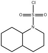 octahydroquinoline-1(2H)-sulfonyl chloride Structural
