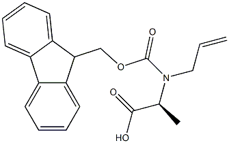Fmoc-alpha-methyl-d-allylglycine Structural