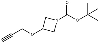 N-Boc-3-(prop-2-yn-1-yloxy)azetidine Structural