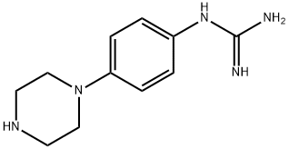 Guanidine, N-[4-(1-piperazinyl)phenyl]- Structural