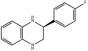 Quinoxaline, 2-(4-fluorophenyl)-1,2,3,4-tetrahydro-, (2S)- Structural