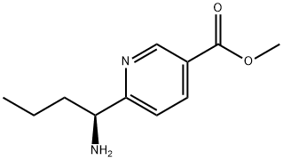 METHYL 6-((1S)-1-AMINOBUTYL)PYRIDINE-3-CARBOXYLATE