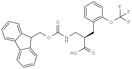 Fmoc-(R)-3-amino-2-(2-(trifluoromethoxy)benzyl)propanoicacid