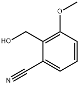 Benzonitrile, 2-(hydroxymethyl)-3-methoxy- Structural