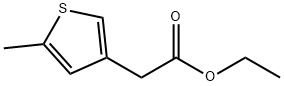 ethyl 2-(5-methylthiophen-3-yl)acetate Structural