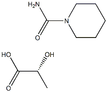 R-piperidinecarboxamide D-lactic acid Structural