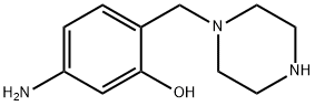 Phenol, 5-amino-2-(1-piperazinylmethyl)- Structural